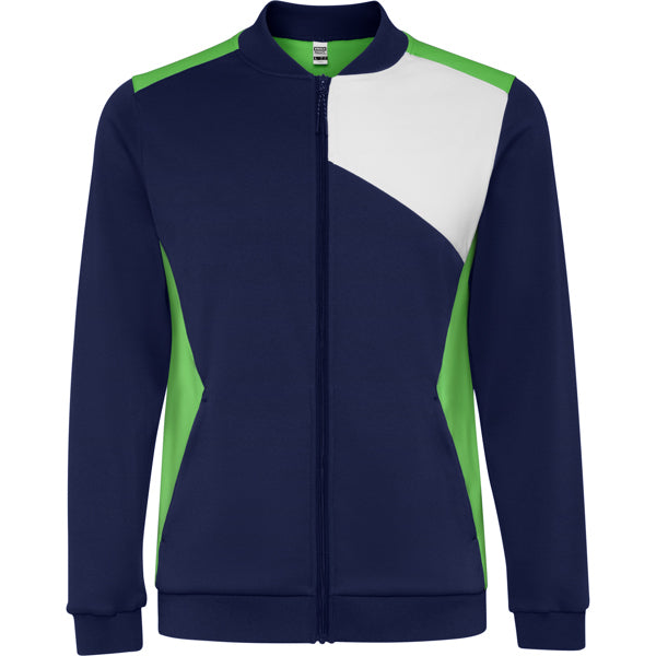 LEROS Sports Tracksuit - Navy Green and White