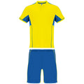 High Quality Jersey and shorts set - Yellow and Royal
