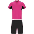 High Quality Jersey and shorts set - Fuschia and Black