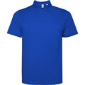 Tormo Technical Sports  Polo Shirt with Matching Clasp Button - Royal Blue