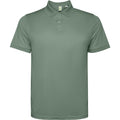Tormo Technical Sports  Polo Shirt with Matching Clasp Button - Grey