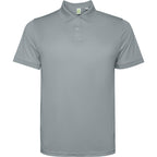 Tormo Technical Sports  Polo Shirt with Matching Clasp Button - Grey