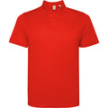 Tormo Technical Sports  Polo Shirt with Matching Clasp Button - Red