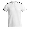 TAMIL Technical Sports  Polo Shirt - White and Black