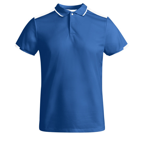 TAMIL Technical Sports  Polo Shirt - Royal Blue and White