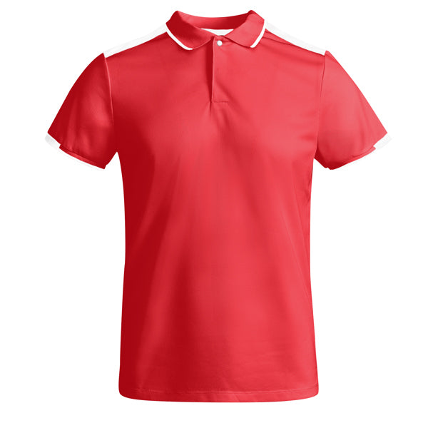 TAMIL Technical Sports  Polo Shirt - Red and White
