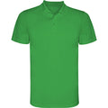 Monzha Single Colour Technical Sports  Polo Shirt  - Fern Green
