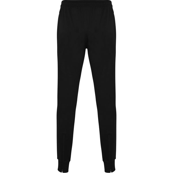 Poly Sports Training Pants with cuffs pockets and zips