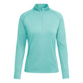Ladies Sports Quarter ZIP - Mint Green