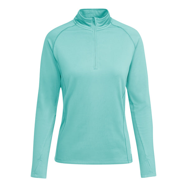 Ladies Sports Quarter ZIP - Mint Green