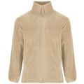Unisex Full Zip Heavy Fleece - Sand