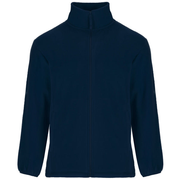 Unisex Full Zip Heavy Fleece - Navy