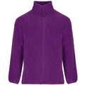 Childrens Full Zip Heavy Fleece - Purple