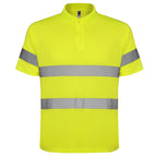 Polaris Technical high-visibility short-sleeve polo shirt.