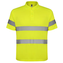 Load image into Gallery viewer, Polaris Technical high-visibility short-sleeve polo shirt.