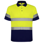 Polaris Technical high-visibility short-sleeve polo shirt.