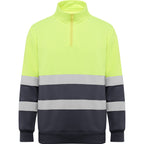 Spica Technical High-visibility sweater with half zip
