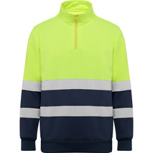 Load image into Gallery viewer, Spica Technical High-visibility sweater with half zip