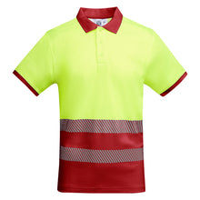 Load image into Gallery viewer, Atrio Technical high-visibility short-sleeve polo shirt.
