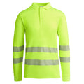 Atrio Long Sleeved Technical high-visibility short-sleeve polo shirt.
