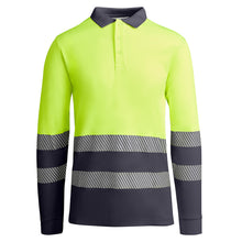 Load image into Gallery viewer, Atrio Long Sleeved Technical high-visibility short-sleeve polo shirt.