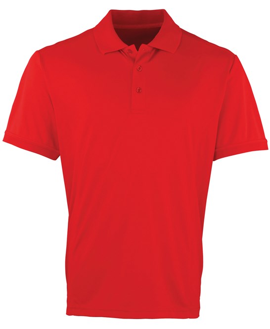 Adult & Children High Quality Strong Performance Sports Polos - Red