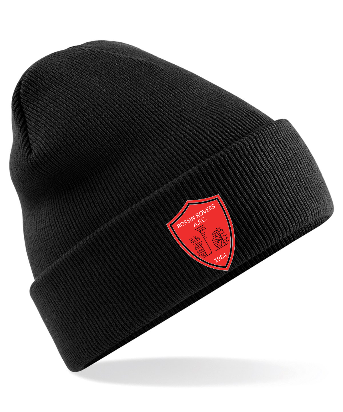 Rossin Rovers FC Beanie Hat no Bobble