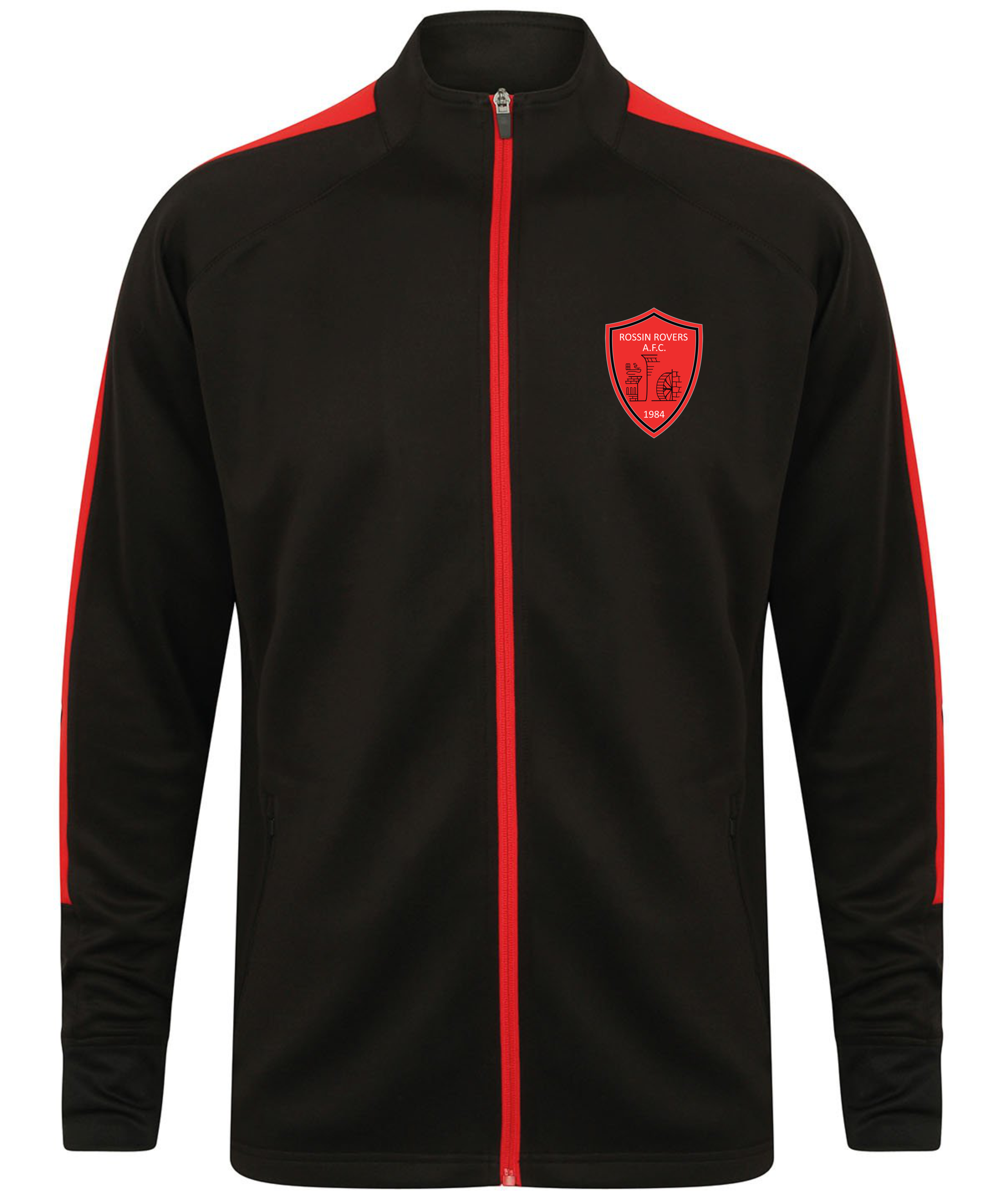 Rossin Rovers Football Club Full Zip Track Top - Kids Sizes