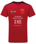 Rossin Rovers FC Training tee Red- Adult sizes