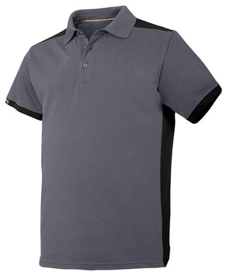 SNICKERS ALLROUND WORK POLO SHIRT - GREY COLOUR - REDUCED TO CLEAR
