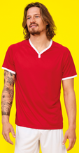 Load image into Gallery viewer, Sols Atletico Adult Sports Shirt - Red And White