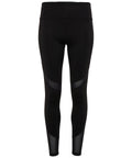 Women's TriDri® mesh tech panel leggings full-length