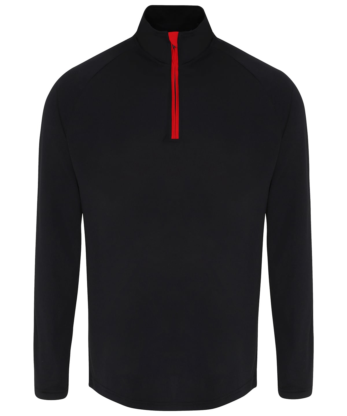 Men's TriDri® long sleeve performance ¼ zip top