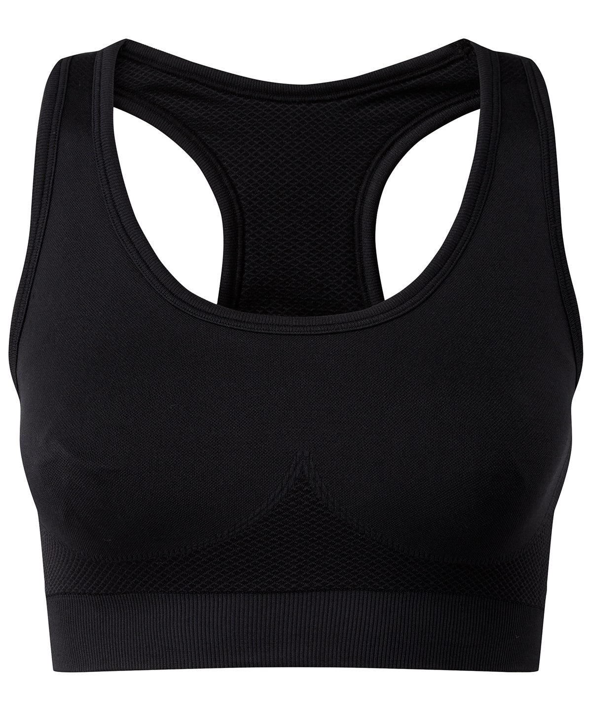 Tridri® seamless "3D fit" multi-sport sculpt solid colour bra