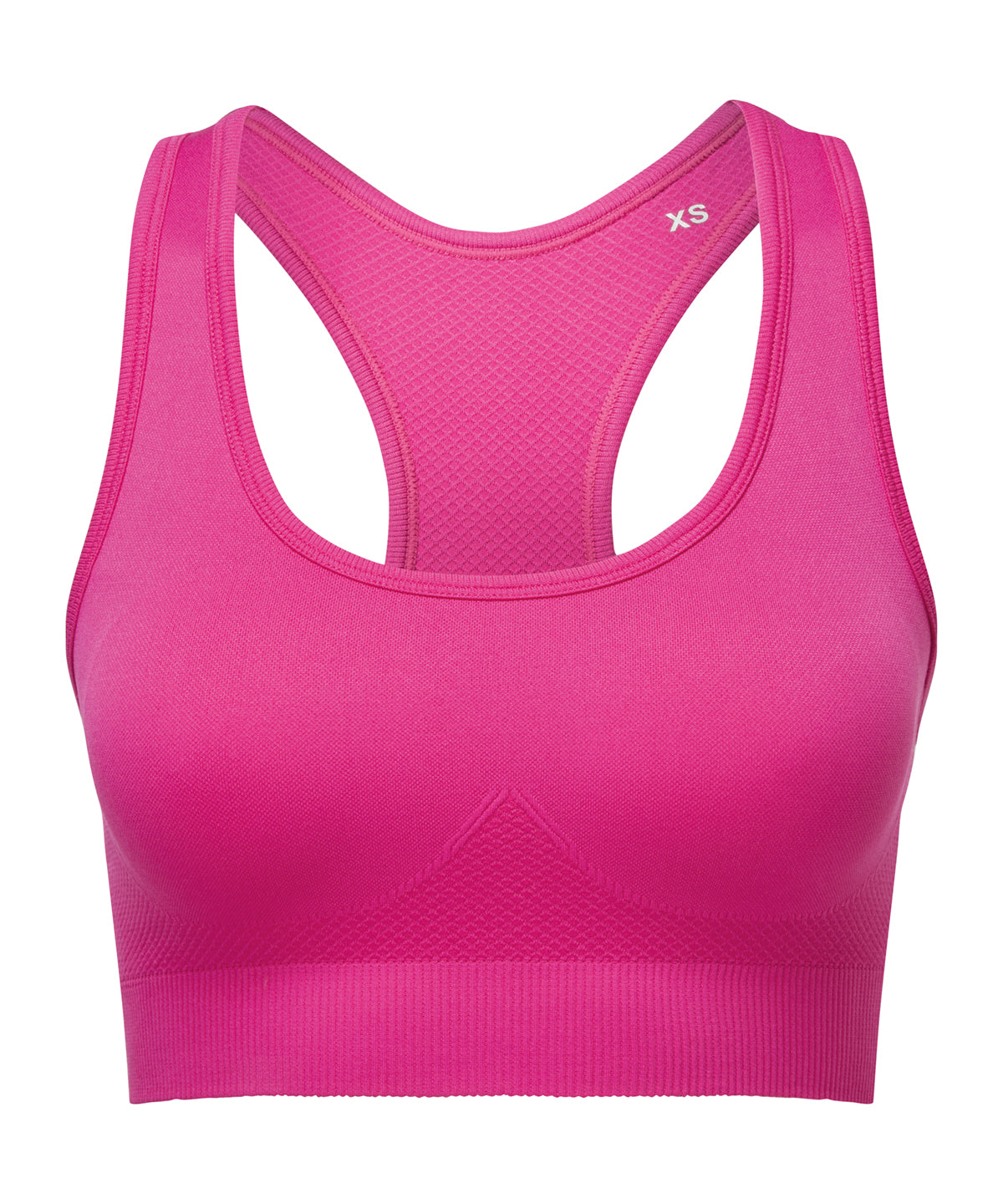Tridri® seamless "3D fit" multi-sport sculpt solid colour bra