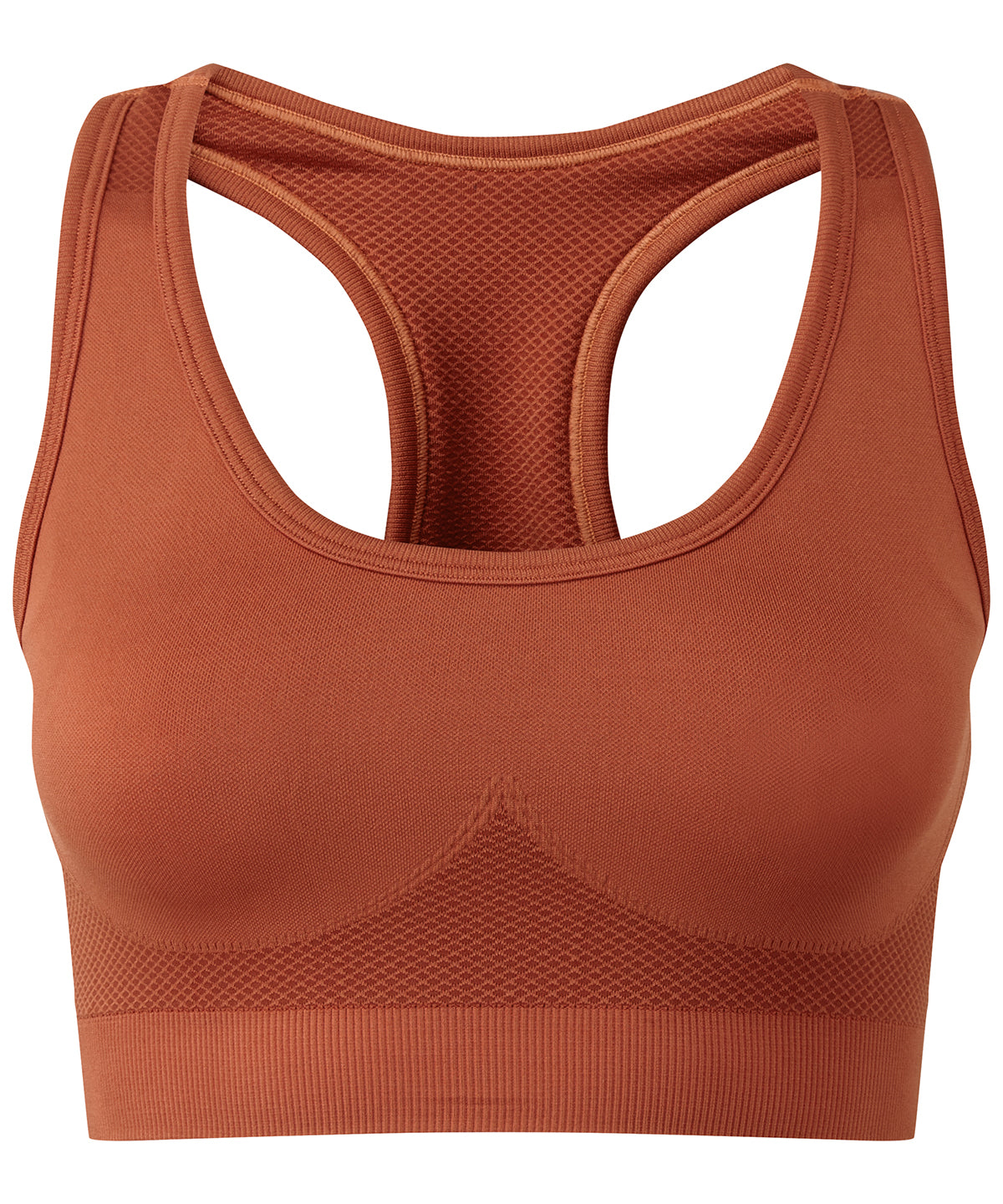 Tridri® seamless "3D fit" multi-sport sculpt solid colour bra