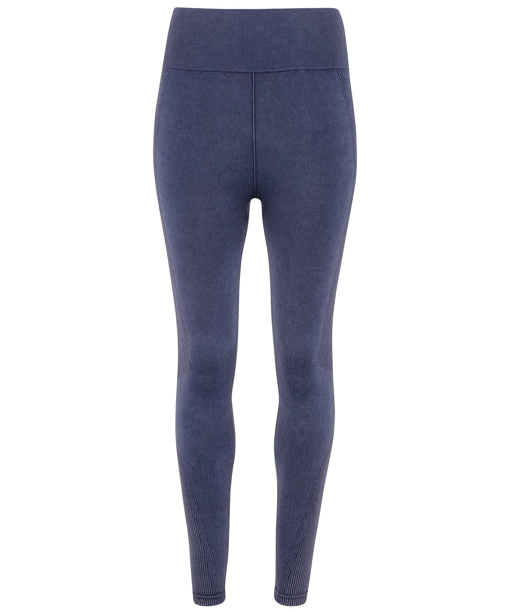 Women's TriDri® seamless "3D fit" multi-sport denim look leggings