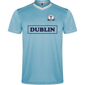 Up The Dubs  Jersey Style T-shirt - sky Blue