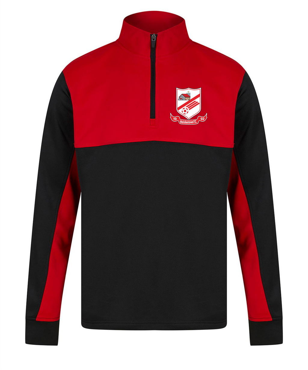 Rossin Rovers Football Club Quarter Zip - Adult Sizes