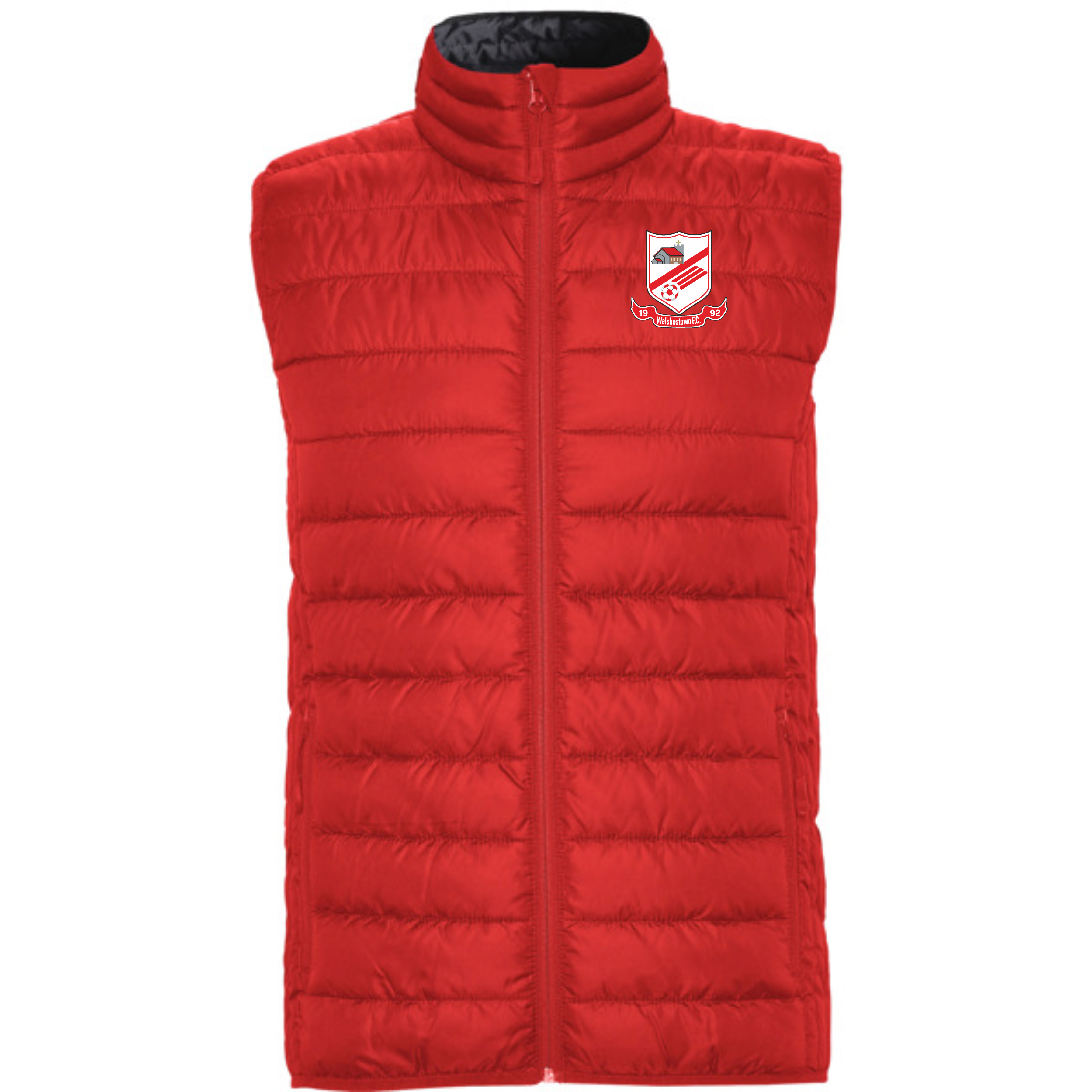 Walshestown FC Padded Bodywarmer - Adult Sizes