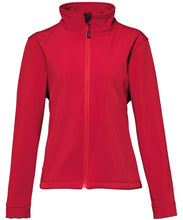 Load image into Gallery viewer, Petit Ladies fit Soft Shell Jacket (Red)