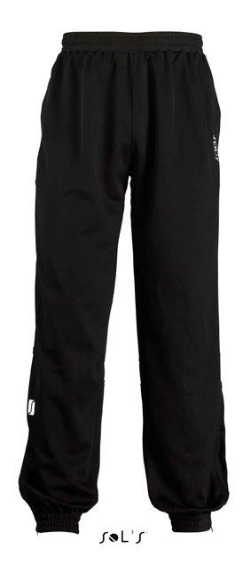 SOLS BERNABEAU CHILDRENS SPORTS TRACK PANTS - BLACK