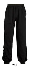 Load image into Gallery viewer, SOLS BERNABEAU CHILDRENS SPORTS TRACK PANTS - BLACK