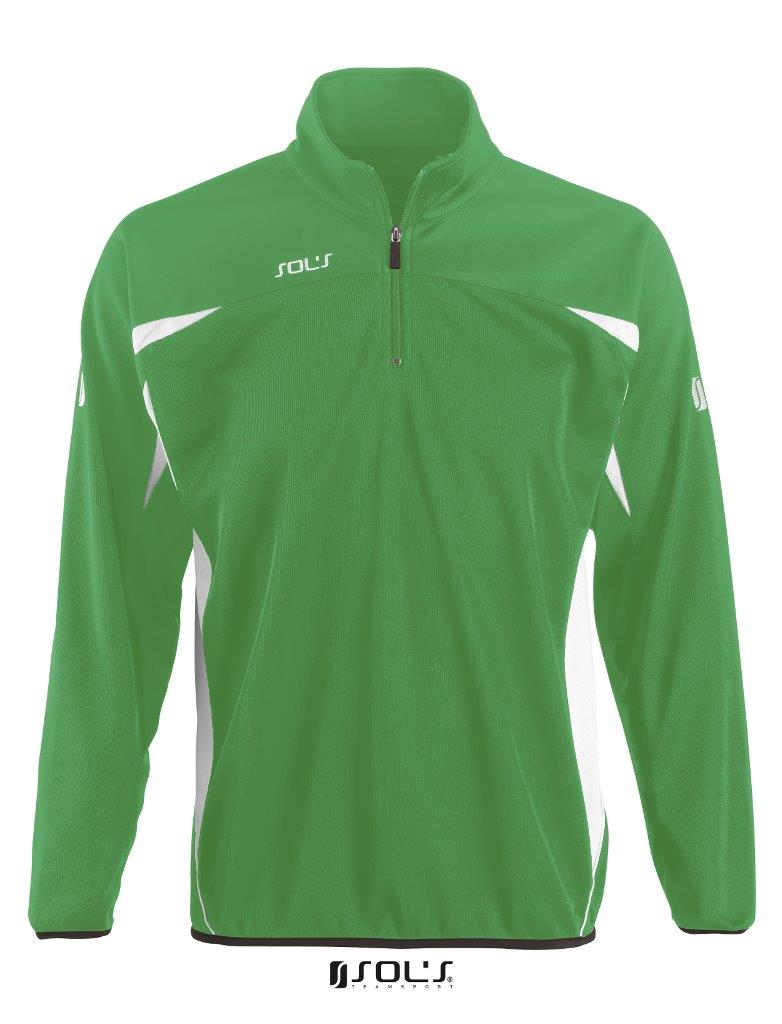 SOLS BERNABEAU ADULT SPORTS QUARTER ZIP - GREEN