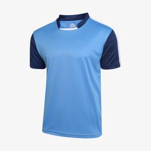 Gaelic Armour Sky Navy and white performance training tee - Adults sizes
