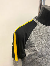 Load image into Gallery viewer, Technical Sports Crewneck - Marl Black / Yellow