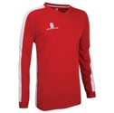 Surridge Sport Champion Red and White  Long Sleeved Jersey
