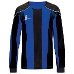 Surridge Sport Black and Blue Long Sleeved Jersey
