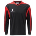 Surridge Sport Prestige Black and Red  Long Sleeved Jersey
