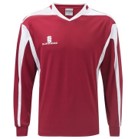 Surridge Sport Prestige Maroon and White  Long Sleeved Jersey